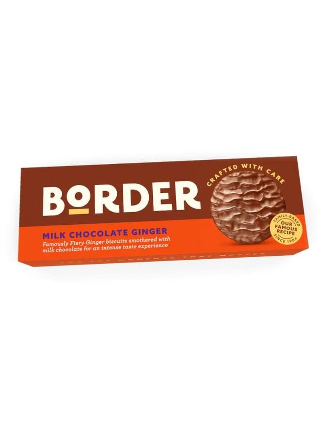 Border Milk Chocolate Ginger Biscuits