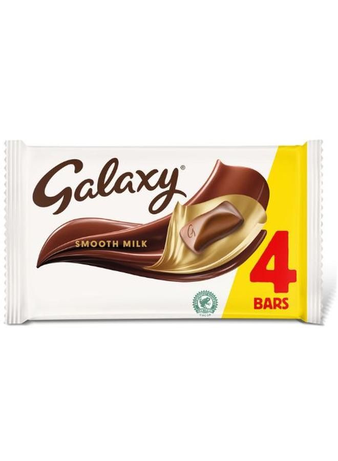 Galaxy Milk Chocolate Bars – 4 Pack