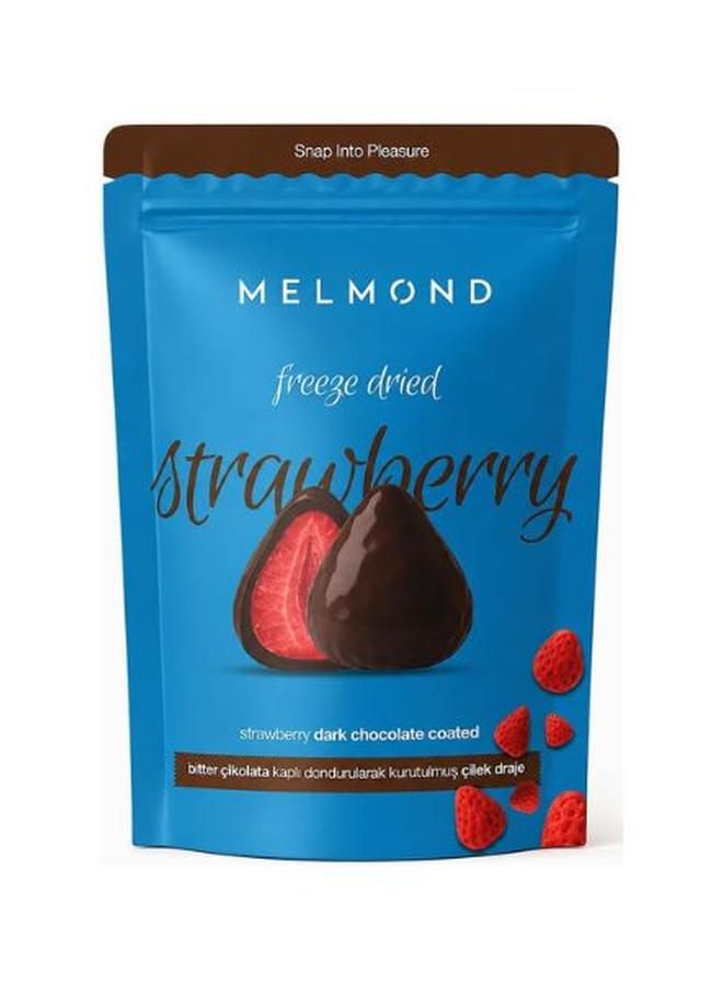 Melmond Dark Chocolate Coated Freeze Dried Strawberry (1*12)