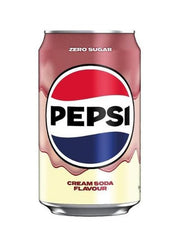 Pepsi Zero Cream Soda Cans 330Ml