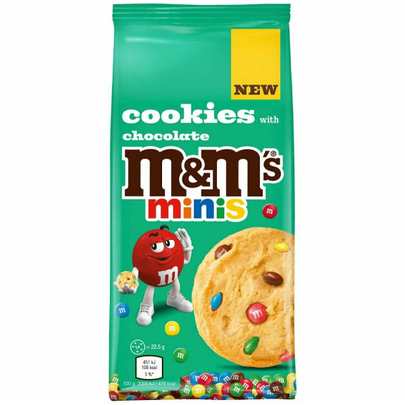 m&m's minis cookies Chocolate 144g