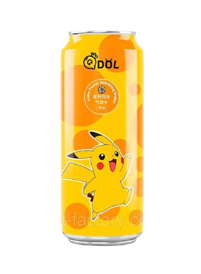 Qdol Lime Flavored Sparkling Water (Soda) 500Ml