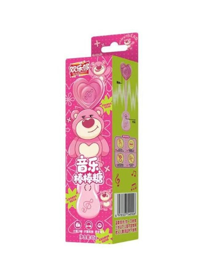 Musical Lollipop Rose Bear 15g  (8/Ctn)