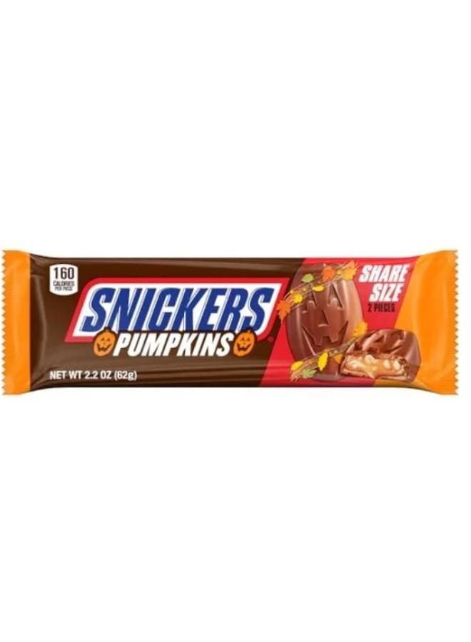 Snickers Halloween Orange Pumpkin Snicker 2.2 Ounce