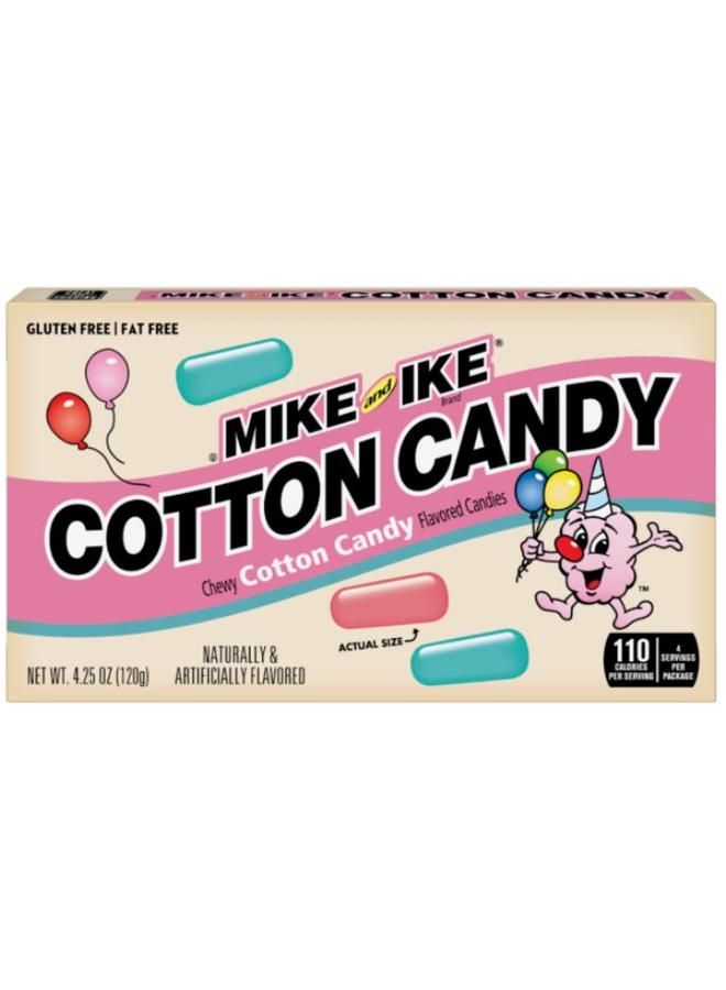 Mike and Ike Cotton Candy Chewy Flavored Candies 4.25oz (120g)