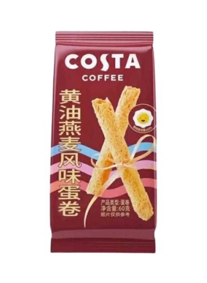 Costa Butter Oat Flavored Egg Rolls 60G