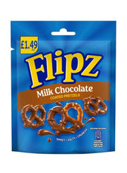 Mcvities Flipz Milk Chocolate Coated Pretzel Snacks £1.49 Pmp 80G