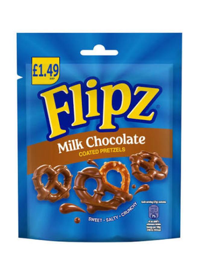 Mcvities Flipz Milk Chocolate Coated Pretzel Snacks £1.49 Pmp 80G