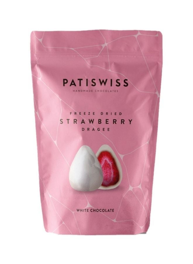 Patiswiss Freeze-Dried Strawberry White Chocolate 80G