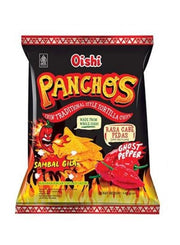 Oishi Panchos Hot And Spicy Corn Flavor 140g
