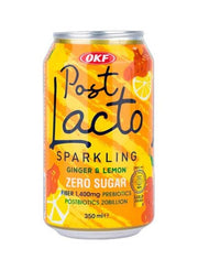 Okf Post Lacto Ginger Lemon Zero Sugar 350Ml