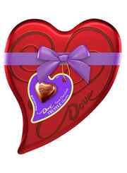 Dove Dark Chocolate Heart Tin Valentine's Day Each  5.82 Ounce