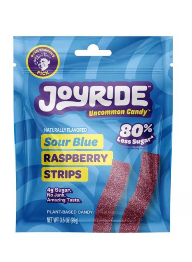 Joyride Sour Blue Raspberry Strips 3.5oz