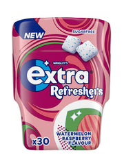 Wrigleys Extra Refreshers Gum Bottle 30S Sf Watermelon & Raspberry