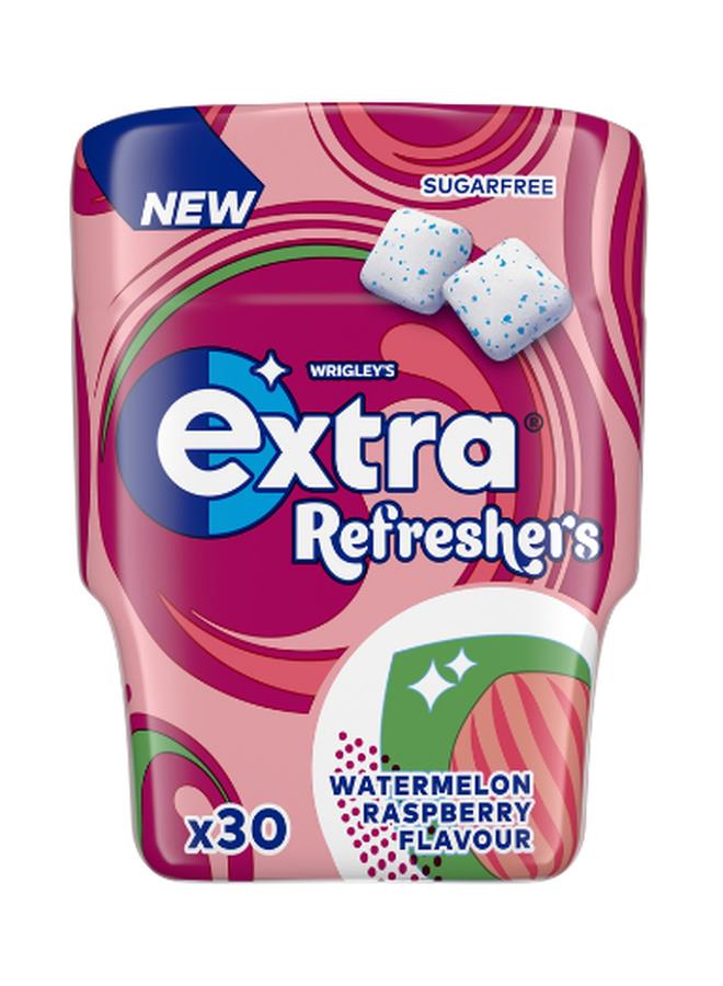Wrigleys Extra Refreshers Gum Bottle 30S Sf Watermelon & Raspberry