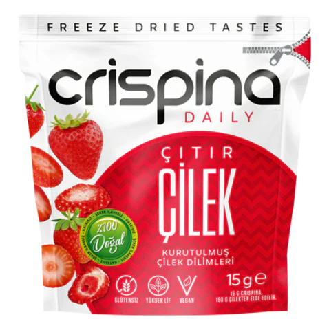 Crispina Daily Crispy Strawberry Dried Strawberry Slices 20g