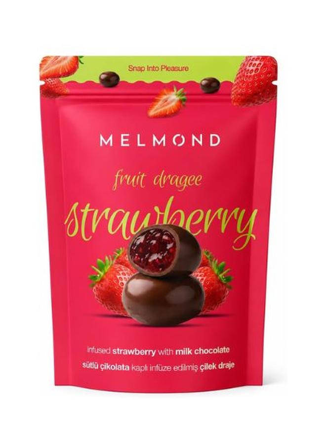 Melmond  Fruit Dragee -Infused Strawberry With Milk Chocolate (1*12)