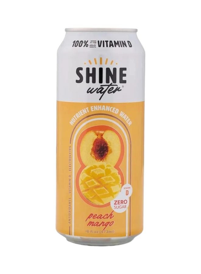 ShineWater Peach Mango Vitamin-Enhanced Water 473ml