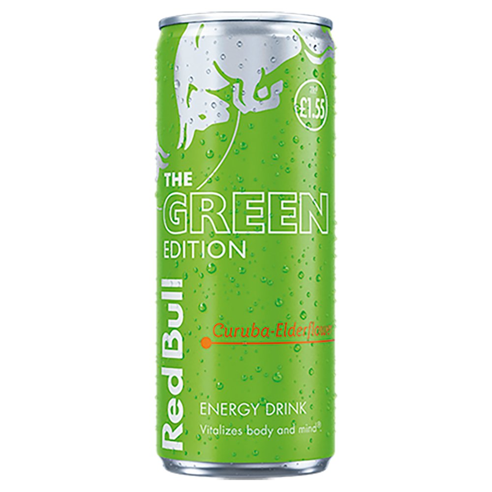 Red Bull Energy Drink Green Edition Curuba-Elderflower 250ml