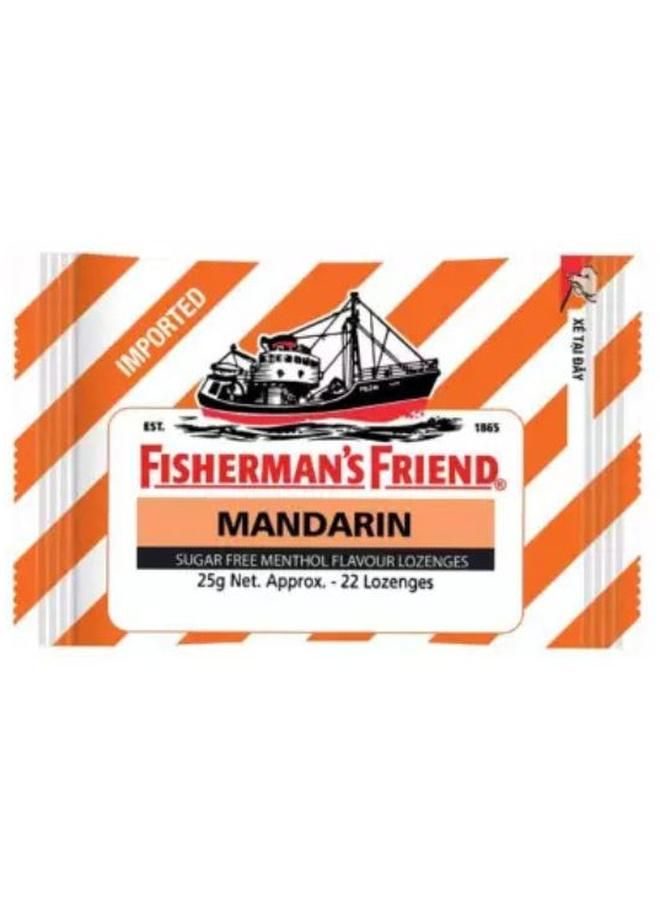 Fisherman'S Friend Sugarfree Candy Mandarin 25G