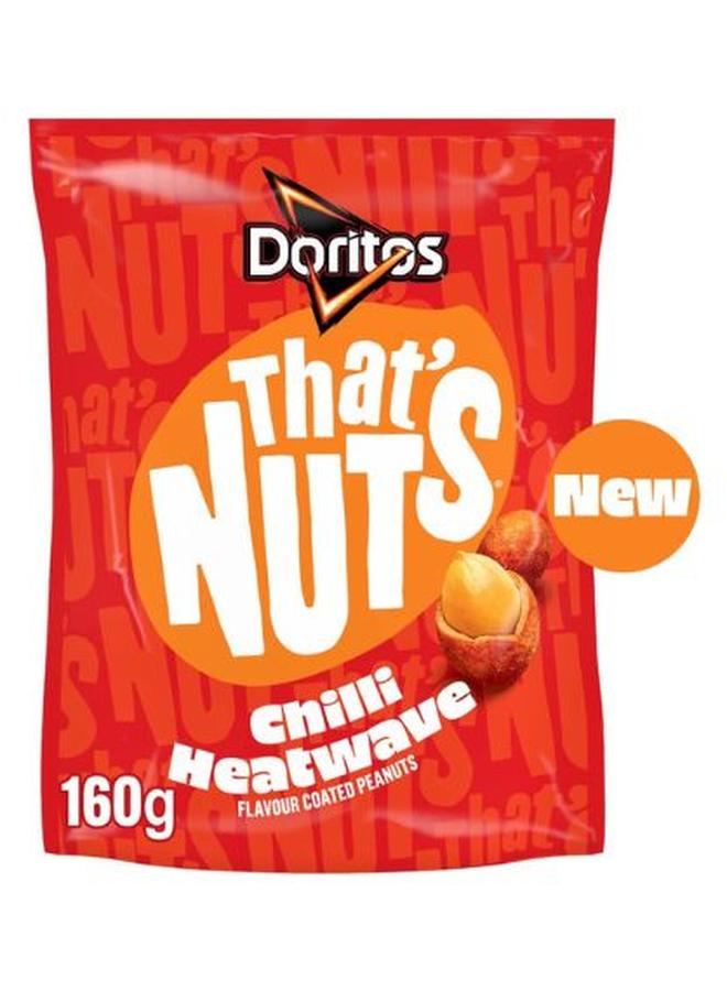 Doritos That's Nuts Chilli Heatwave Coated Peanuts 160g