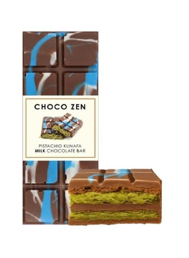 CHOCO ZEN Premium Kunafa Milk Chocolate Bar 65g