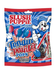Slush Puppie Tongue Painter Pops Blue Raspberry & Cherry 80g