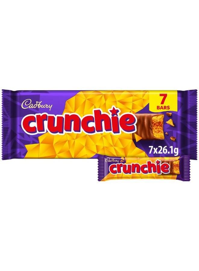 Cadbury Crunchie 7 Bars 182.7G