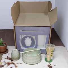 Matcha Set of 4pcs Green Color