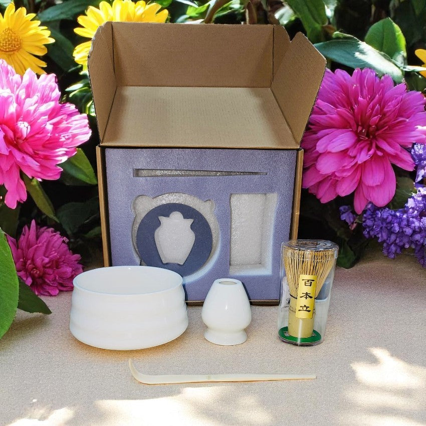 Matcha Set of 4pcs White Color