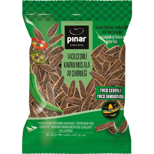 Pinar SUNFLOWER SEEDS TACO FLAVORED 80g