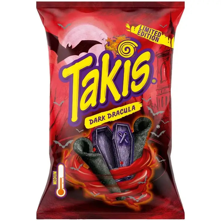 Takis Dark Dracula Mild Teriyaki 100g (Limited Edition)