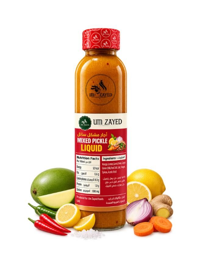 Um Zayed Mix Liquid Pickle 500Gm