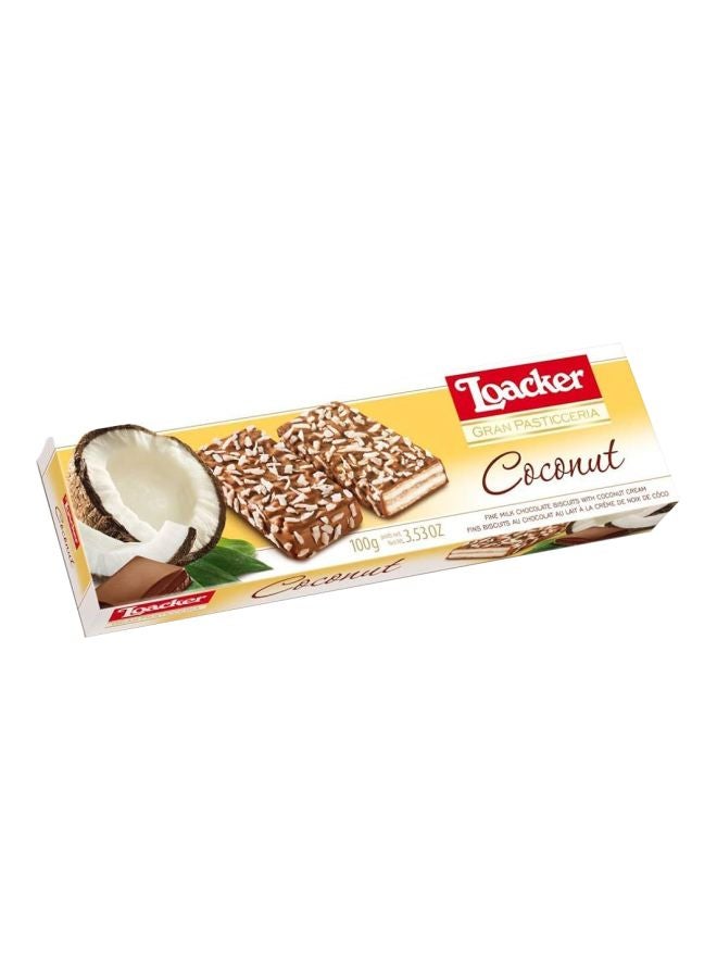 Loacker Gran Pasticceria Coconut Chocolate Wafers 100g