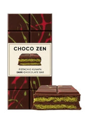 CHOCO ZEN Pistachio Kunafa Dark Chocolate Bar 190g