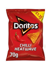 Doritos Chilli Heatwave Tortilla Chips 70g