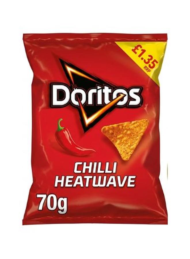 Doritos Chilli Heatwave Tortilla Chips 70g