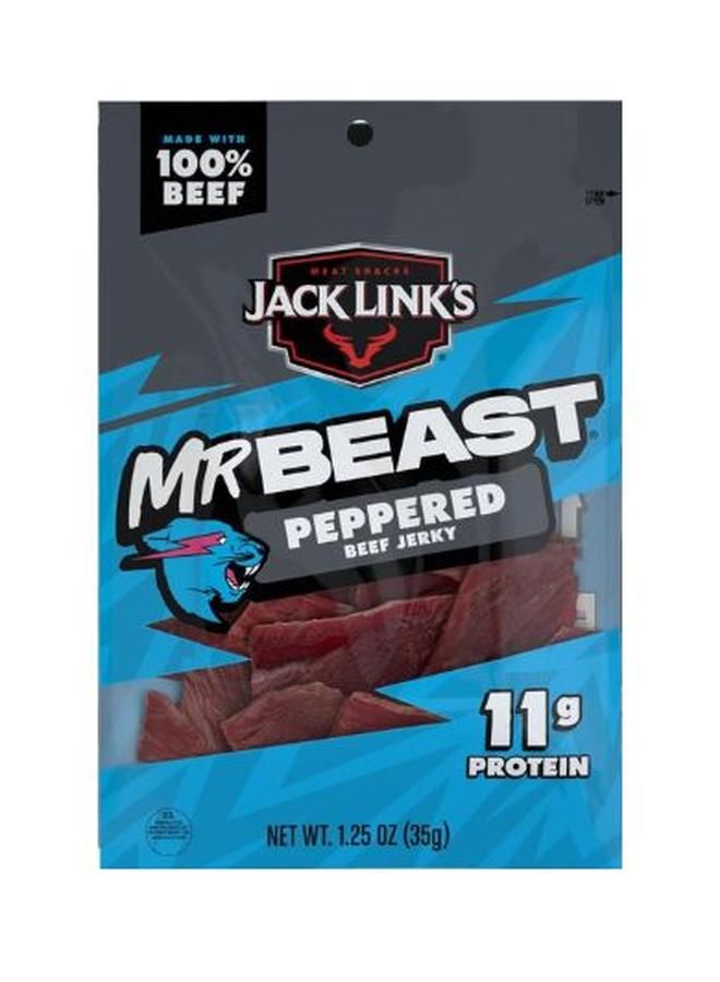 Jack Link's MrBeast Peppered Beef Jerky 35g
