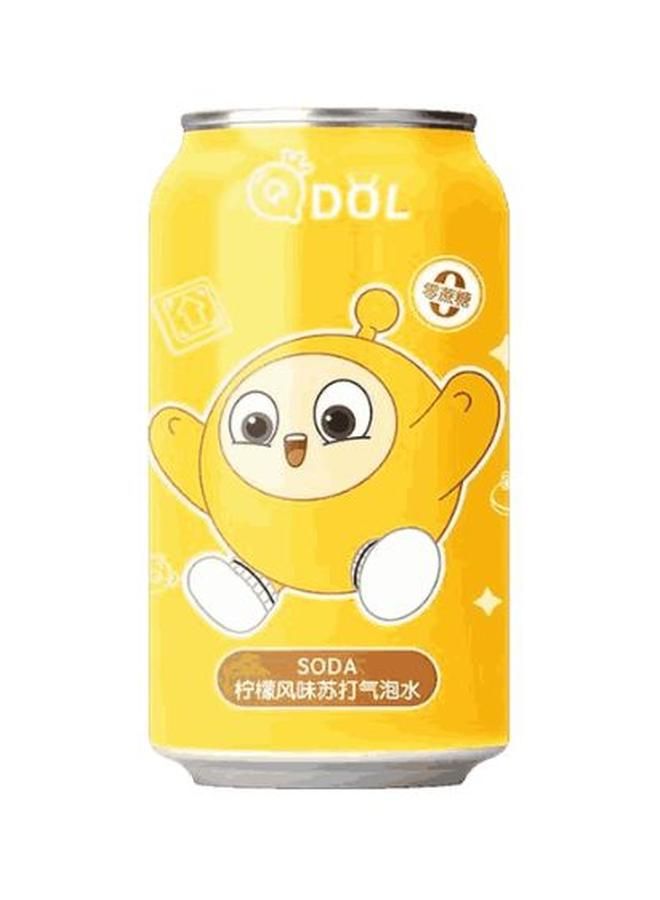 Qdol Lemon Flavor Sparkilng Water 330ml