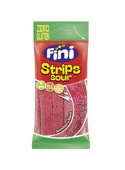 Fini Strips Sour Strawberry Gluten Free 75G