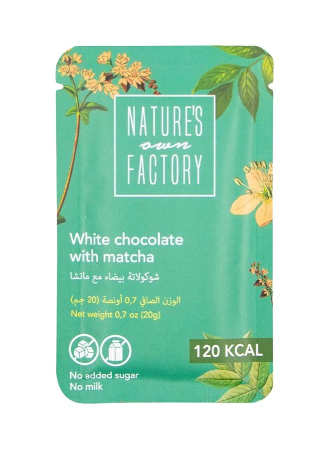 Natures Factory Buckwheat With Matcha Chocolate 20g
