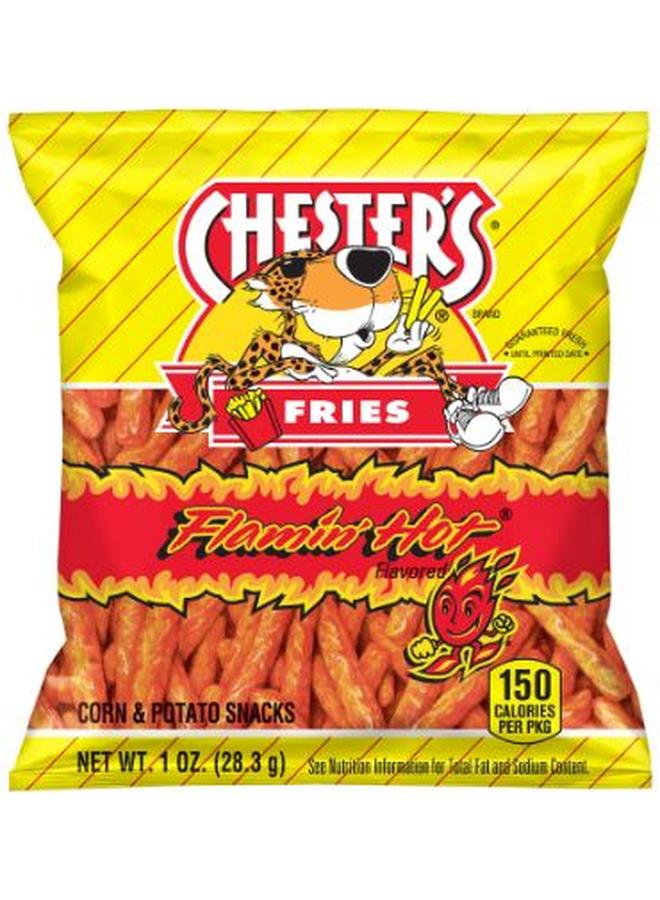 Chester's Fries Flamin' Hot Corn & Potato Snacks 28.3g