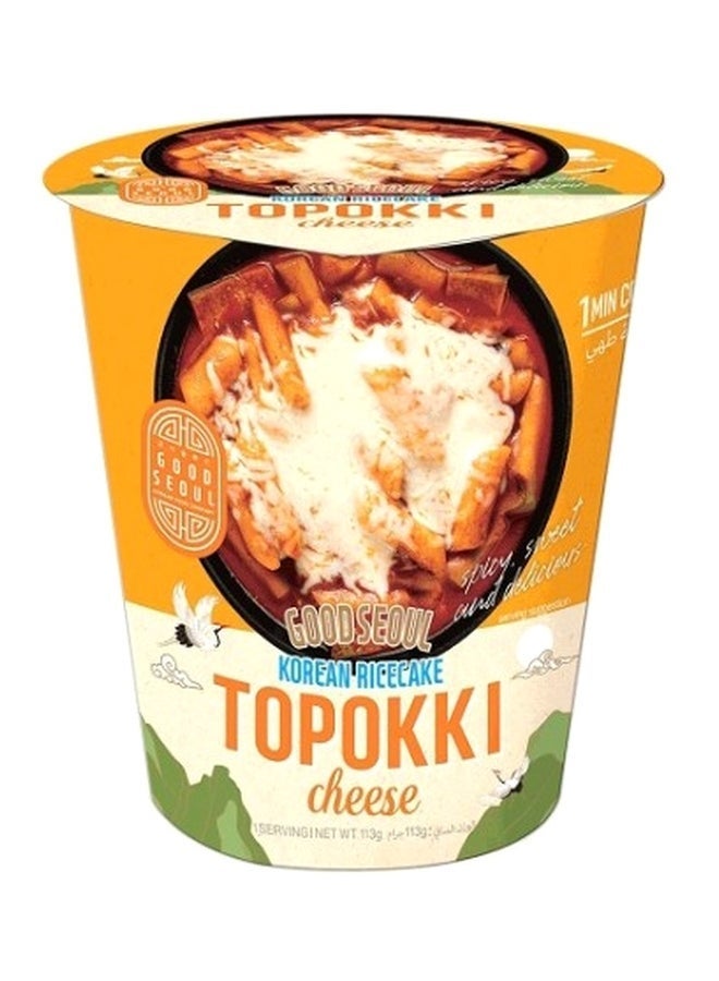 Topokki Cheese Instant Macroni 113G