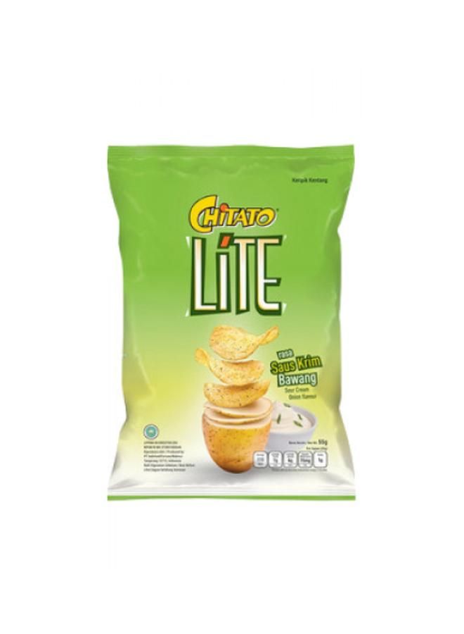 Chitato Potato Chips 65gr Sour Cream and Onion