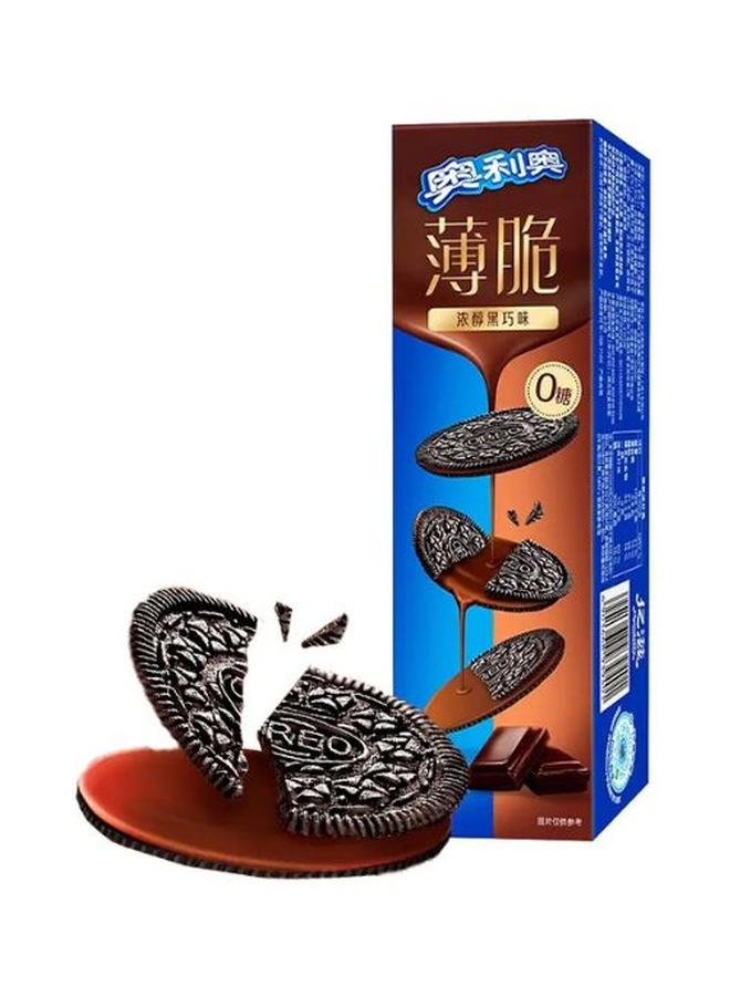 Oreo Thin Crisps Zero Sugar Dark Chocolate Flavor 62G