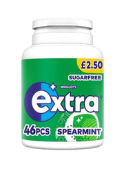 Wrigleys Extra Gum Bottle Sf Pm 2.50 46Pc Spearmint