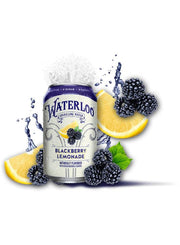 Waterloo Sparkling Water Blackberry Lemonade 355Ml