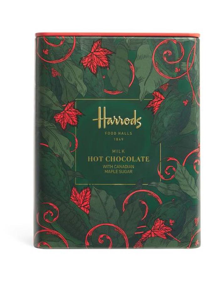 Harrods Milk Hot Chocolate with Canadian Maple Sugar 250g