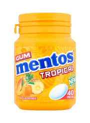 Mentos Gum Pure Fresh Tropical Flavor 100g