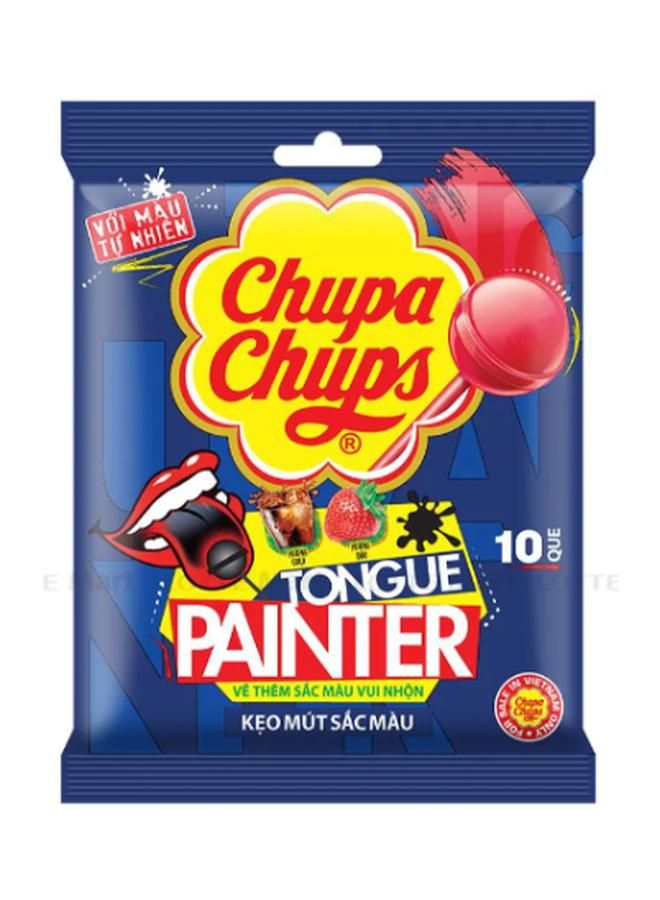Chupa Chups Colors Tongue Lollipops 93g